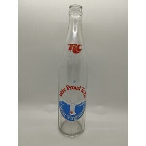 1974 West Virginia Commerative RC Cola 16 oz Glass Bottle